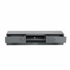 Step High Gloss TV Stand In Grey With Multi LED Lighting