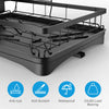 2 Tier Dish Drainer Rack Cutlery Holder Plate Rack with Drip Tray Oldjufxesxfgzd