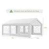 Garden Gazebo Marquee Party Wedding Tent Portable Carport Shelter Car Canopy