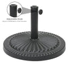 14kg Parasol Base Umbrella Stand Patio Garden Heavy Duty Weighted Black Outdoor