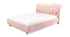 DFS Windsor Blush Pink Velvet King Size Bedframe RRP £1049