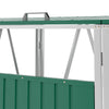 Large 3 Wheelie Bin Storage Metal Store Cover Garden Rubbish Dustbin Shed House