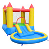 Inflatable Bounce House Kids Water Slide and Bouncy Area with Splash Pool