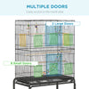 Budgie Cage, Bird Cage w/ Stand, Toys, Accessories, for Canaries, Finches