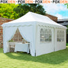 Heavy Duty Pop Up Gazebo 6m x 3m Garden Marquee Party Tent Wedding Canopy Cover