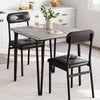 Dining Table Set with 2/4 Chairs, Modern Design for Kitchen, Home, Patio, Garden