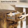 Office Filing Cabinet Pedestal Under Desk Storage Unit 3 Drawers Castors Beech