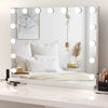 LED Hollywood Vanity Makeup Mirror Large Light Mirrors with 15 Dimmable Bulbs