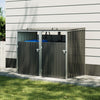 Large Wheelie Bin Storage Garden Bin Shed Dustbin Wheelie Bin Cover Steel 2 Shed