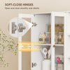 172 cm Tall Kitchen Cupboard, Pantry Storage Cabinet, White