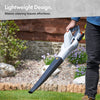 Leaf Blower Cordless 20V Battery, Clear Gardens & Patios of Leaves