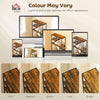 6 Tier Storage Shelves, Free Standing Book Shelf for Study, Living Room