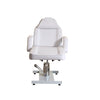 White Massage Table Bed Hydraulic Couch Beauty Salon Recliner Chair with Stool