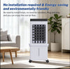 15L Portable 3-IN-1 Evaporative Air Cooler, Remote Control Air Conditioner Fan