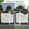 Garden Shed 10X12FT Metal Apex Roof Free Foundation Storage House Anthracite