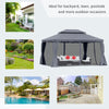 3 x 4m Aluminium Gazebo Marquee Canopy Pavilion Patio Party Tent