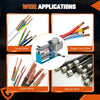 370W Electric Wire Stripping Machine Automatic Cable Stripper 1.5-40mm Peeler