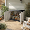 975L Outdoor Storage Box Garden Patio Plastic Chest Container Multibox with Base