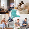 High Back Reading Pillow Back Rest Lumbar Support Arm Seat Cushion Lounger