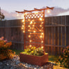 Wooden Trellis Planter Raised Garden Bed for Climbing Plants Refurbished
