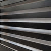 RADIATOR COVER Wall Cabinet MDF Wood Black Horizontal Line Grill Shelf Cabinet