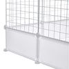 Pet Dog Play Pen 24 Panels Puppy Rabbit Playpen DIY Detachable Metal Cage Fence