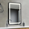 Illuminated Bathroom Mirror with LED Lights Demister Touch Sensor WallMounted Uk