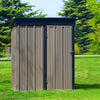 HEAVY DUTY 5ft x 3ft Steel Metal Shed Outdoor Garden Shelter Tools Store House