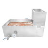 Maple Syrup Evaporator Pan 30 x 16 x 19 Inch w/ Thermometer 3/4" Throttle Valve