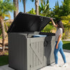 Outdoor Garden Storage Shed XL Large Bike Tool Store Heavy Duty 2190L UK Free PP