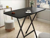 Folding Laptop Desk Home Office University Study Student Table Black