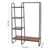 Heavy Duty Metal Clothes Rail Storage Garment Shelf Hanging Display Stand Rack