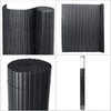 PVC Garden Screening Privacy Border Slat Panel Fence Balcony Shade Fencing Cover