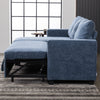 Reversible Sleeper Sectional Sofa Bed with Storage Pull-Out L Shape Chaise Couch