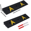 2x 100cm Long Heavy Duty Kerb Ramps For Hgv Caravans Car Truck Garage Wheelchair