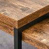Set of 2 Coffee Tables, Side Table, Tea Table for Living Room Bedroom