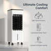 Evaporative Air Cooler 3in1 Humidifier Fan Remote 3 Speed Oscillating Portable