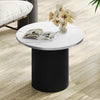Round Coffee Table, Set of 2 End Tea Table for Living Room Bedroom, Side Tables