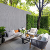 PVC Garden Screening Roll Fence Privacy Border Panel Bamboo Effect Fencing Cover