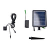 Garden Solar Water Feature LED Light Fountain Outdoor Indoor Resin Ornament Pump
