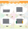 Giant 4 in a Row Game Jumbo Connect 4 Garden Games w/42 Rings Basketball Hoop