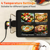 89x22CM Black Electric Griddle Extra Large Teppanyaki Grill w/Drip Tray