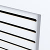 White Radiator Cover Cabinet Furniture MDF Wood Horizontal Grill Shelf - X Large