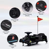 24v Electric Go Kart for Kids 8-12 Ride on Drift Kart 180w Brushless Motor w/LED