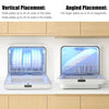 Freestanding Dishwasher,Countertop Portable, 5 Programs Sterilizes Water Tank UK