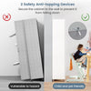 Kitchen Freestanding Pantry Cabinet with Adjustable Shelf-White