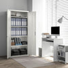 Office Cupboard Metal Storage Cabinet with Adjustable Shelves for Home Office