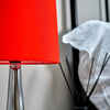 2 x Touch Table Lamps 34cm Dimmer Bedside Lights Living Room Reading Small Lamp