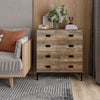 Chest of Drawers 4-Drawer Dresser Storage Cabinet W/ Handles Bedroom Living Room