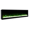 50/60 Inch Fireplace 12 Color LED Insert Wall Mounted Electric Inset Media Fire